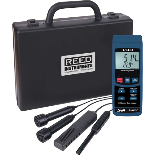 Data Logging Indoor Air Quality Meter Waymarc Industries Inc