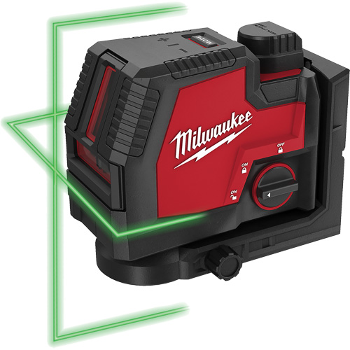 21 Redlithium USB Rechargeable Green Cross Line Laser Waymarc Industries Inc