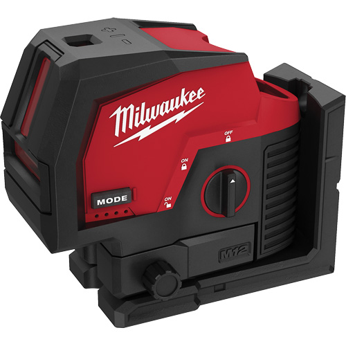 M12  Green Cross Line and Plumb Points Cordless Laser (Tool Only) Waymarc Industries Inc