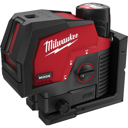 M12 Green Cross Line and Plumb Points Cordless Laser Kit Waymarc Industries Inc