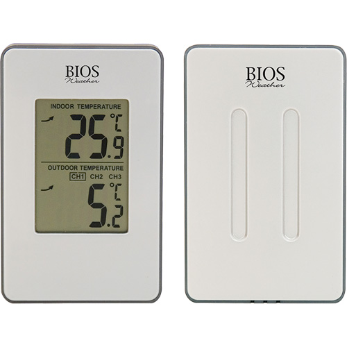 Indoor/Outdoor Wireless Thermometer, Non-Contact, Analogue, 31-158°F (-35-70°C) Waymarc Industries Inc