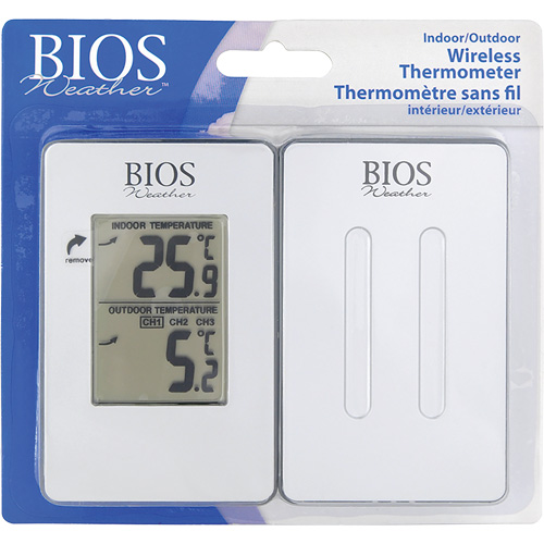 Indoor/Outdoor Wireless Thermometer, Non-Contact, Analogue, 31-158°F (-35-70°C) Waymarc Industries Inc