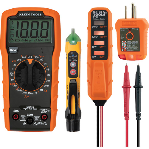 Digital Multimeter Electrical Test Kit Waymarc Industries Inc