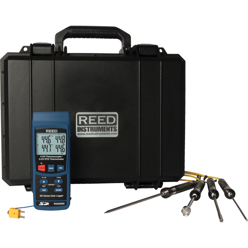 Data Logging Thermocouple Thermometer Kit Waymarc Industries Inc