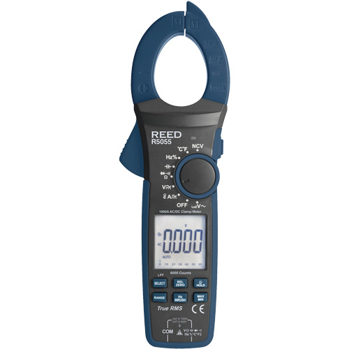 True RMS Digital Clamp Meter, AC/DC Voltage, AC/DC Current Waymarc Industries Inc