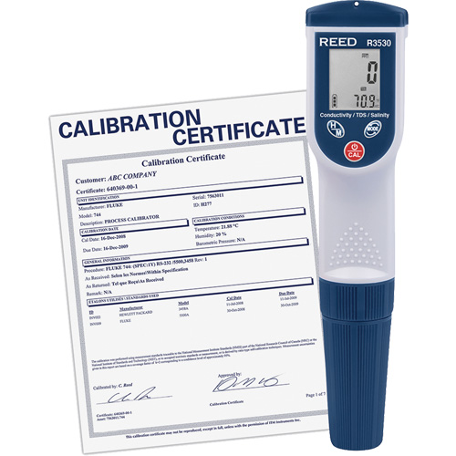 Conductivity/TDS/Salinity Meter with ISO Certificate Waymarc Industries Inc