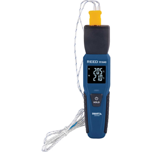 Bluetooth Smart Series Thermocouple Thermometer, Contact, Digital, -328-2501°F (-200-1372°C) Waymarc Industries Inc
