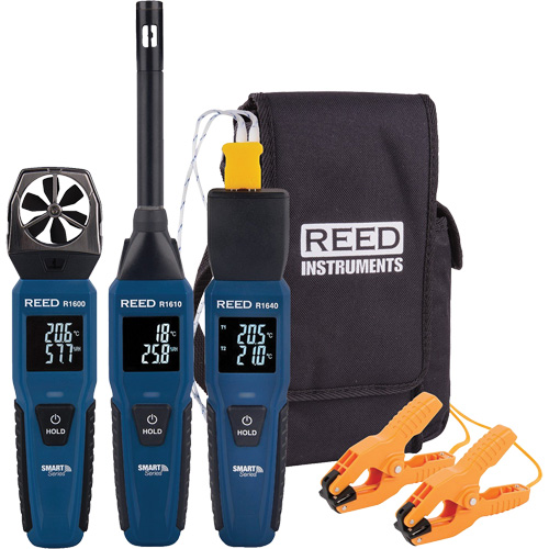 Trousse de CVCA avec enregistreur de donn&eacute;es Bluetooth de s&eacute;rie intelligente R16X0, Contact, Num&eacute;rique Waymarc Industries Inc
