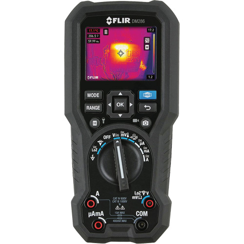 DM286 Industrial Imaging Multimeter, AC/DC Voltage, AC/DC Current Waymarc Industries Inc