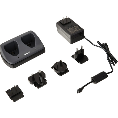 2-Bay Battery Charger for T6xx & T1K Series Waymarc Industries Inc