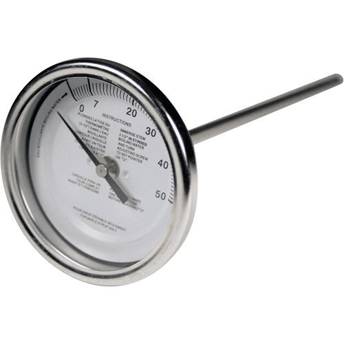 5" Maple Syrup Stem Thermometer, Contact, Analogue Waymarc Industries Inc