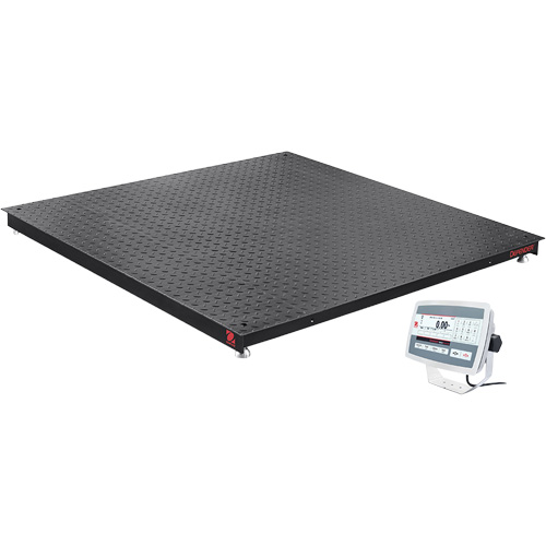 Balance de plancher DEFENDER 5000, Capacit&eacute; de 5000 lb, 48" la x 48" lo Waymarc Industries Inc