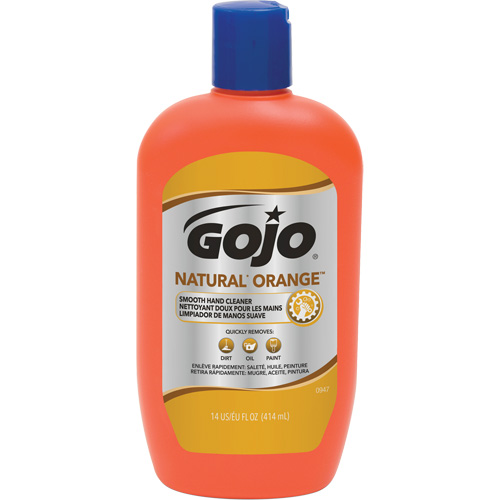 Natural Orange Hand Cleaner, Cream, 414 ml, Bottle, Citrus/Orange Waymarc Industries Inc