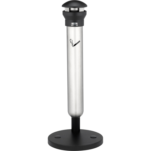 Solutions pour la gestion des m&eacute;gots de cigarettes Infinity, Sur pied, M&eacute;tal, Capacit&eacute; 1,33 gal./1,33 gal. US, Hauteur 39" Waymarc Industries Inc