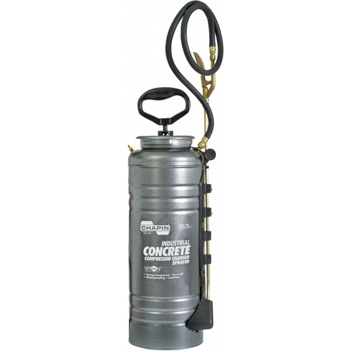 Pump Free Compressor Charged Sprayers, 3.5 gal. (13.25 L), Steel, 24" Wand Waymarc Industries Inc