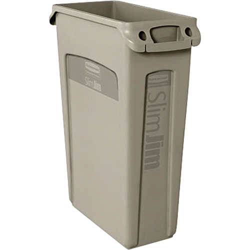 Contenants Slim Jim a/canaux de ventilation, Plastique, 23 gal. US Waymarc Industries Inc