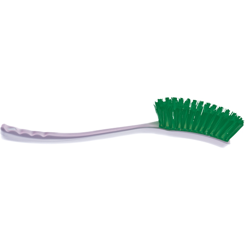 General Purpose Utility Brushes, Stiff Bristles, 16" Long, Green Waymarc Industries Inc