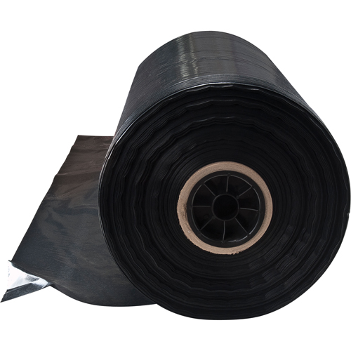 Garbage Bags, 3X Strong, 35" W x 49" L, 3 mils, Black Waymarc Industries Inc