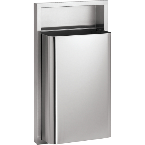 Waste Receptacles, Stainless Steel, 12 US gal. Waymarc Industries Inc