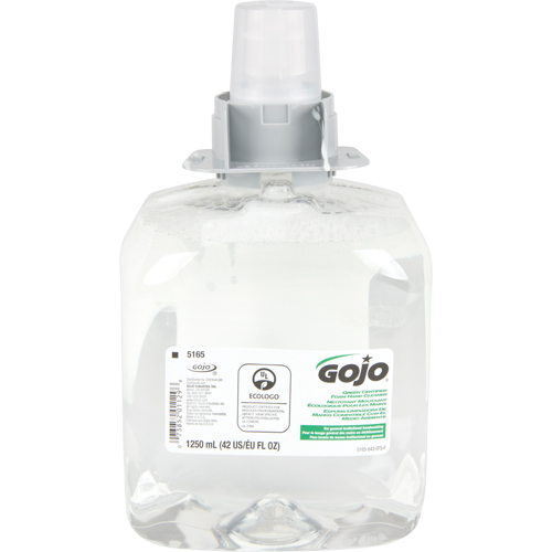 Savon pour les mains certifi&eacute; vert TFX, Mousse, 1250 ml, Sans parfum Waymarc Industries Inc
