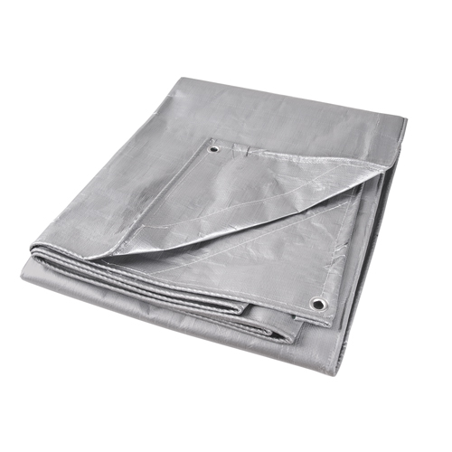 B&acirc;che, Super robuste, Argent, 10' x 8' x 12 mils Waymarc Industries Inc