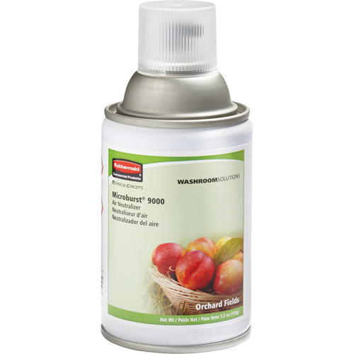 Microburst&reg; 9000 Dispenser Refills, Orchard Fields, Aerosol Can Waymarc Industries Inc
