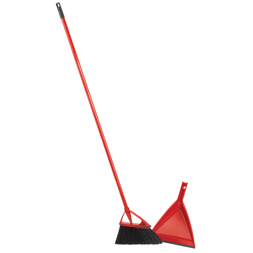 Balai Oskar avec porte-poussi&egrave;re, Longueuer de 56" Waymarc Industries Inc