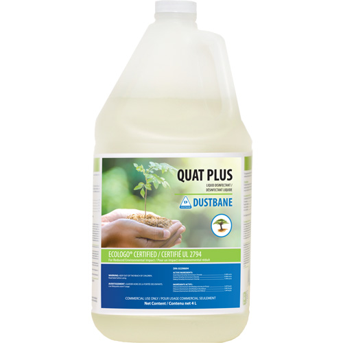 D&eacute;sinfectants et nettoyants Quat Plus, 4 L, Cruche Waymarc Industries Inc