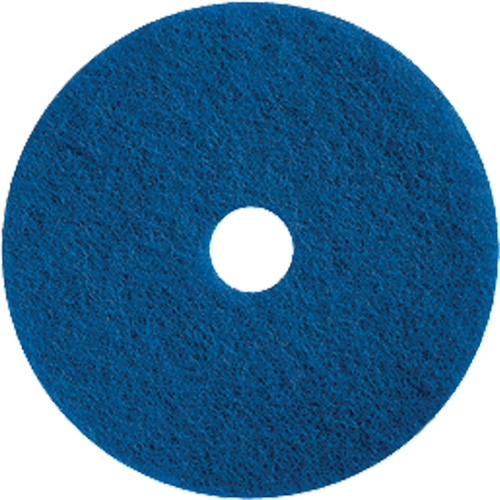 Floor Maintenance Pads, 15", Cleaning/Scrubbing, Blue Waymarc Industries Inc