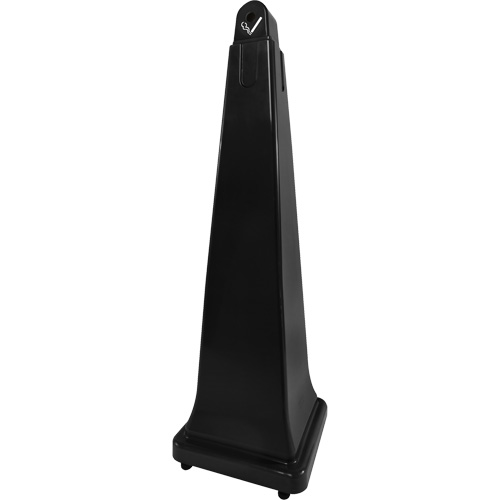 Groundskeeper Smoking Station, Free-Standing, Metal, 1 US gal. Capacity, 39-3/4" Height Waymarc Industries Inc
