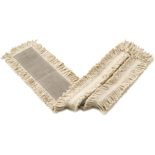 Castaway Dust Mop, Slip On Style, Cotton/Yarn, 48" L x 5" W Waymarc Industries Inc
