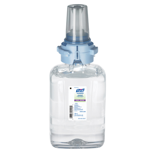 D&eacute;sinfectant pour les mains avanc&eacute; en mousse ADX-7, 700 ml, Cartouche de recharge, 70 % alcool Waymarc Industries Inc