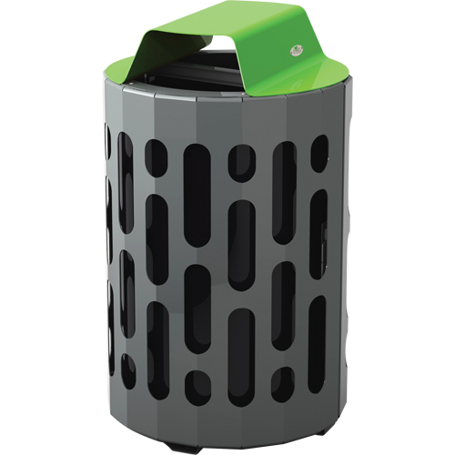 R&eacute;cipients &agrave; d&eacute;chets 2020 Stingray, M&eacute;tal, 42 gal. US Waymarc Industries Inc