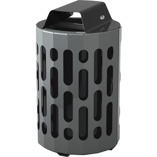 R&eacute;cipients &agrave; d&eacute;chets 2020 Stingray, M&eacute;tal, 42 gal. US Waymarc Industries Inc