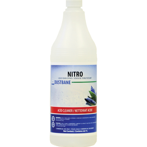 Nitro Liquid Drain Opener, 1 L, Bottle Waymarc Industries Inc