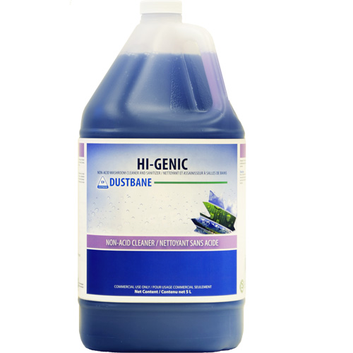 Hi-Genic Bathroom Cleaner & Sanitizer, 5 L, Jug Waymarc Industries Inc