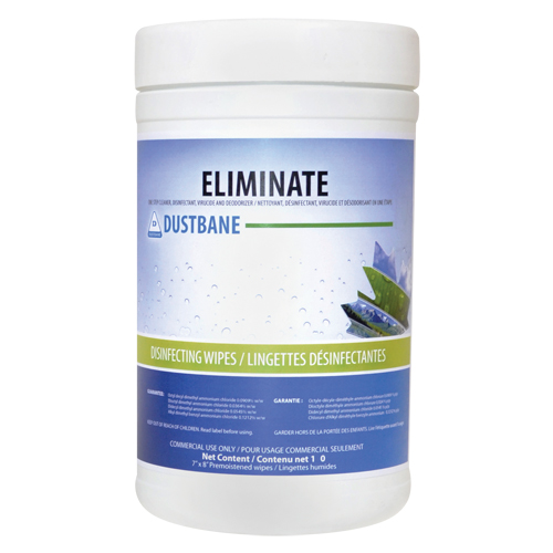 Eliminate Virucide Wipes, 7" x 8", 180 Count Waymarc Industries Inc