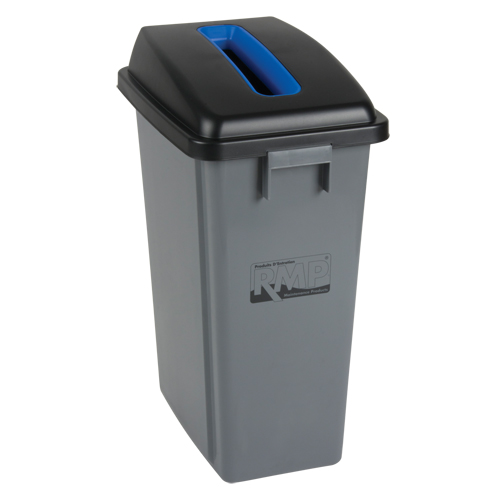 Bac &agrave; d&eacute;chets et de recyclage, Plastique, 16 gal. US Waymarc Industries Inc
