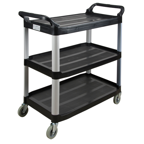 Chariot utilitaire, 3 tiers, 19-3/4" x 37-1/2" x 40-1/4", Capacit&eacute; 250 lb Waymarc Industries Inc