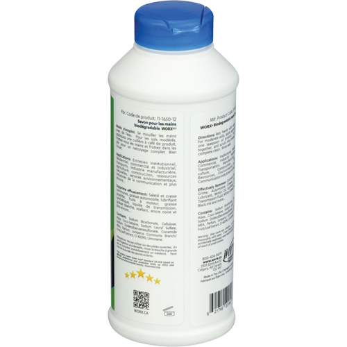 Biodegradable Hand Cleaner, Powder, 0.406 lbs., Bottle, Scented Waymarc Industries Inc