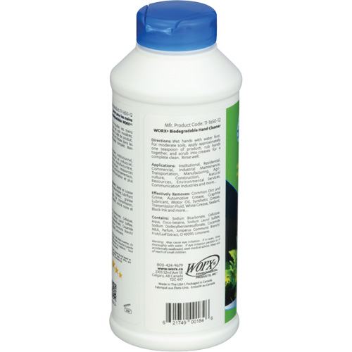 Biodegradable Hand Cleaner, Powder, 0.406 lbs., Bottle, Scented Waymarc Industries Inc