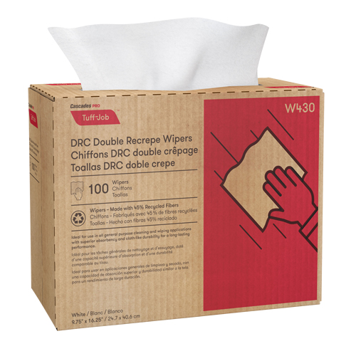 Chiffons Pro Tuff-Job, Tout usage, 9-3/4" lo x 16-1/2" la Waymarc Industries Inc
