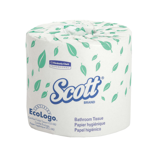Papier hygi&eacute;nique Scott, 1 Pli, 550 Feuilles/Rouleu, Longueur 403', Blanc Waymarc Industries Inc