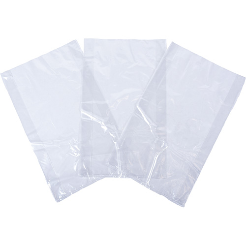 Sacs en poly, Dessus ouvert, 8" x 3-1/2", 1 mil Waymarc Industries Inc