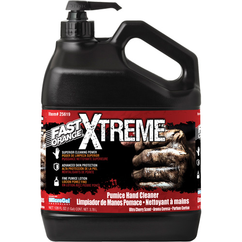 Xtreme Professional Grade Hand Cleaner, Pumice, 3.78 L, Pump Bottle, Cherry Waymarc Industries Inc