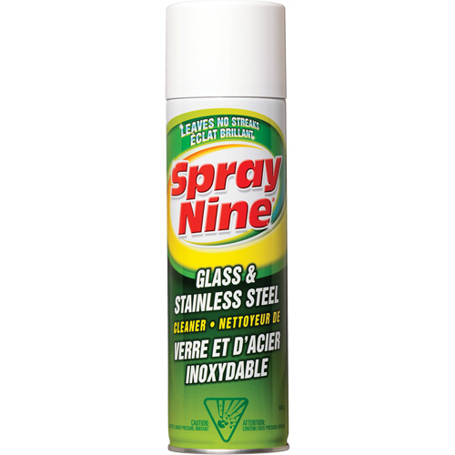 Glass & Stainless Cleaner, 600 g, Aerosol Can Waymarc Industries Inc