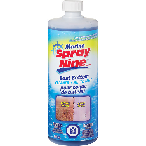 Nettoyant de fond de bateau Spray Nine, 946 ml, Bouteille Waymarc Industries Inc