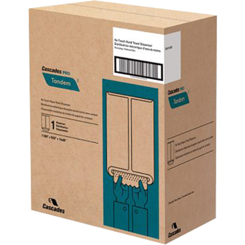 Pro Tandem Hand Towel Dispenser, No-Touch, 11.5" W x 9" D x 16.6" H Waymarc Industries Inc