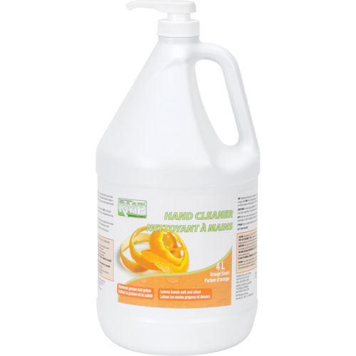 Nettoyant pour les mains &agrave; l'orange, Cr&egrave;me, 4 L, Cruche, Orange Waymarc Industries Inc