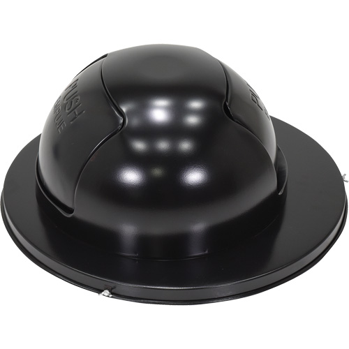 Couvercle pour baril &agrave; d&eacute;chets, Couvercle bomb&eacute;, M&eacute;tal, Convient aux contenants 23-1/2" dia. Waymarc Industries Inc